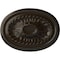 Ekena Millwork Saverne Ceiling Medallion, Hand-Painted Stone Hearth, 18 1/2"W x 13 1/2"H x 1 7/8"P CM18SASHF - alternate 1